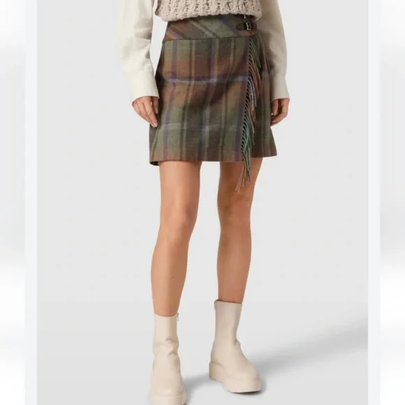 Lauren Ralph Lauren Skirts Nwt Lauren Ralph Lauren Plaid Print